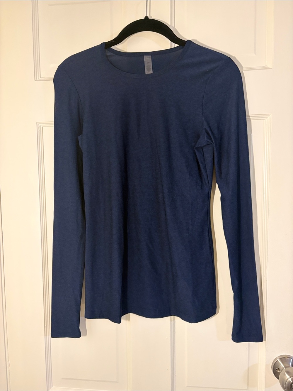 Beyond Yoga Featherweight Classic Crew Pullover - Navy - Size Small - Picture 3 of 5